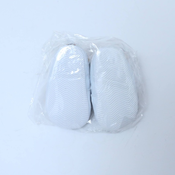 Baby Toddler Shoes Yellow Blue check plaid gingham 6-12 Walking Boot Infant New - Picture 5 of 7